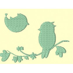 Stickmuster - Frühlingsgezwitscher 2
